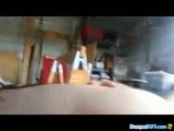 Teen Fucks Her BF On The Garage Floor