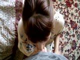 Sexy babe knows how to suck a cock right